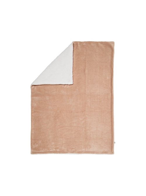 Babycalin - Couverture bébé bi-matière ultra douce - Kiabi