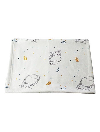 Babycalin - Couverture bébé en flanelle ultra douce 100x140 cm - Dumbo Animals