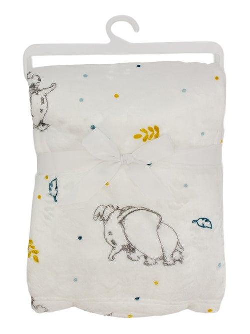 Babycalin - Couverture bébé en flanelle ultra douce 100x140 cm - Dumbo Animals - Kiabi