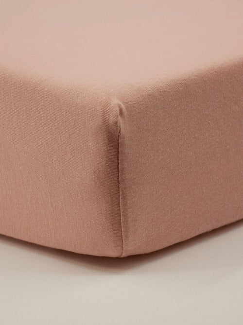 Babycalin - Drap housse uni 40x80 cm Rose - Kiabi