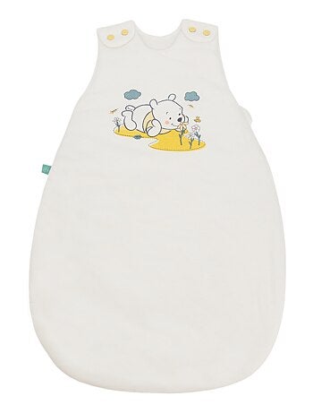 Babycalin - Gigoteuse hiver 0-6 mois 65 cm en Coton - Gigoteuse TOG 3.5 - Winnie Hunny Time