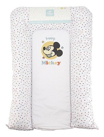 Babycalin - Matelas à langer bébé Flocons Happy Minnie - Matelas à langer pour bébé 50x70 cm