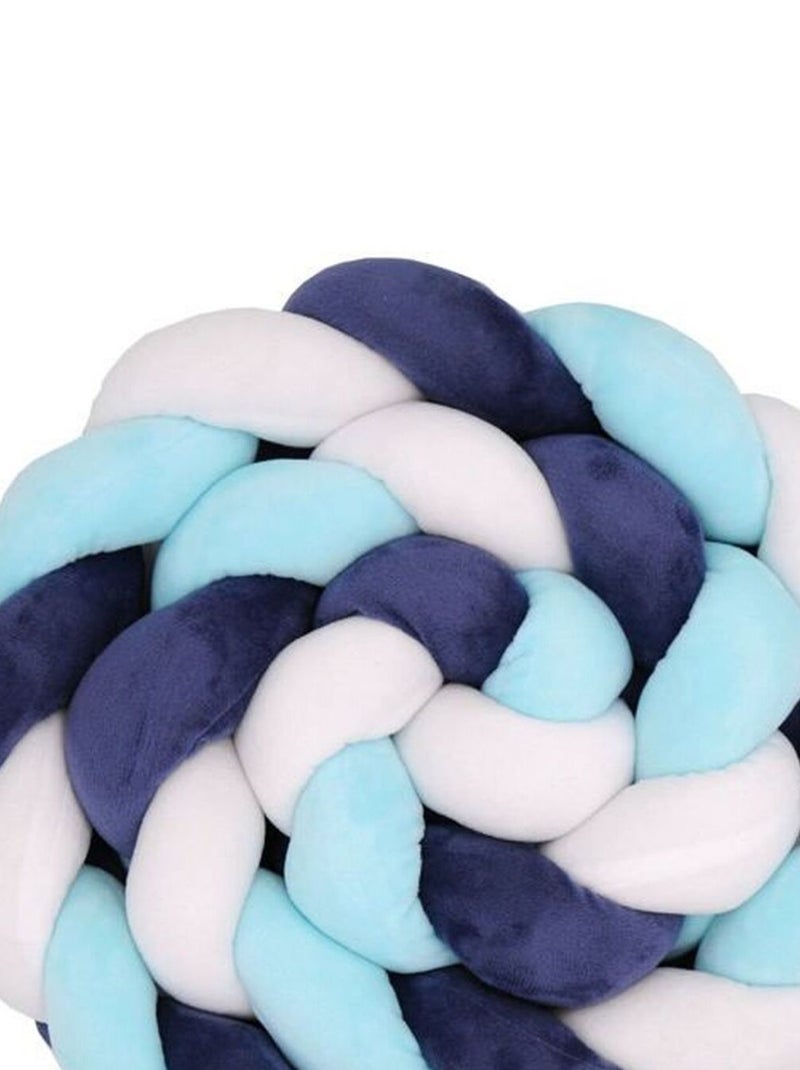 Babycalin - Tresse de décoration bébé Blanc Bleu marine - Kiabi