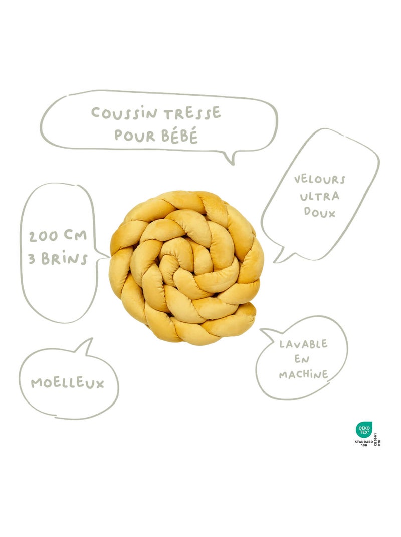 Babycalin - Tresse de décoration bébé Jaune foncé - Kiabi