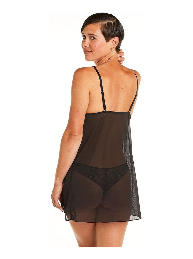 Babydoll TSUNAMI - Pomm'Poire Noir - Kiabi