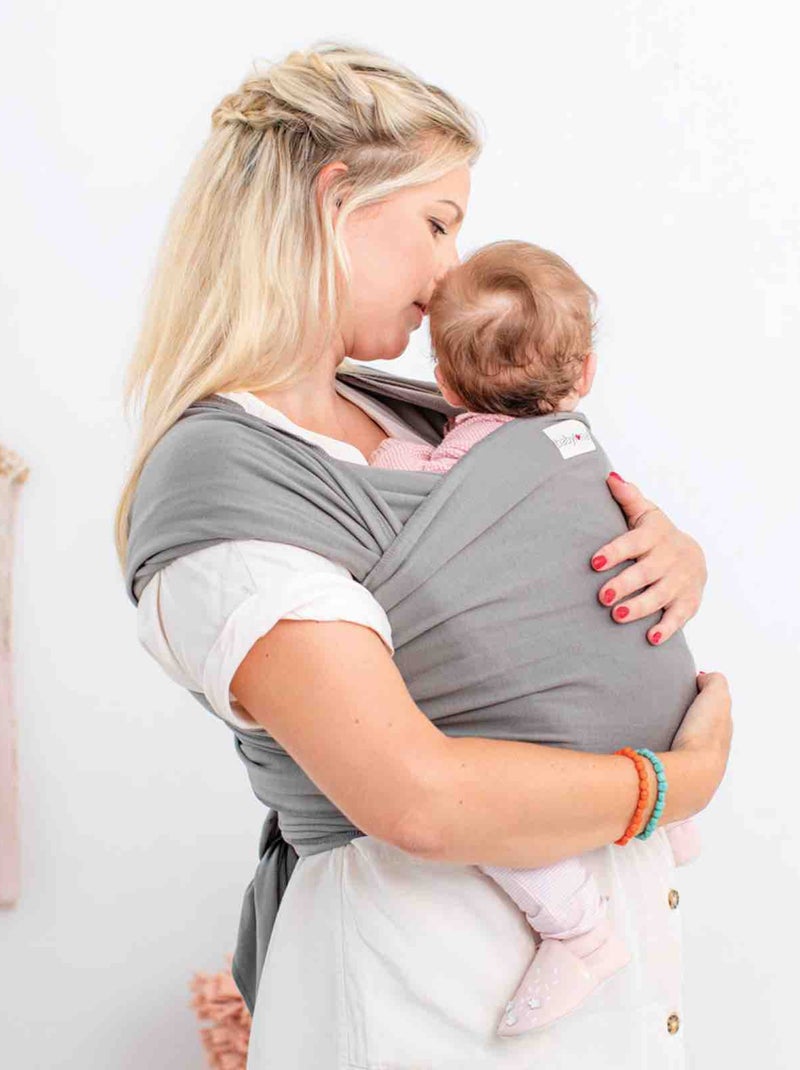 Babylonia | Écharpe de portage  Tricot Slen Gris - Kiabi