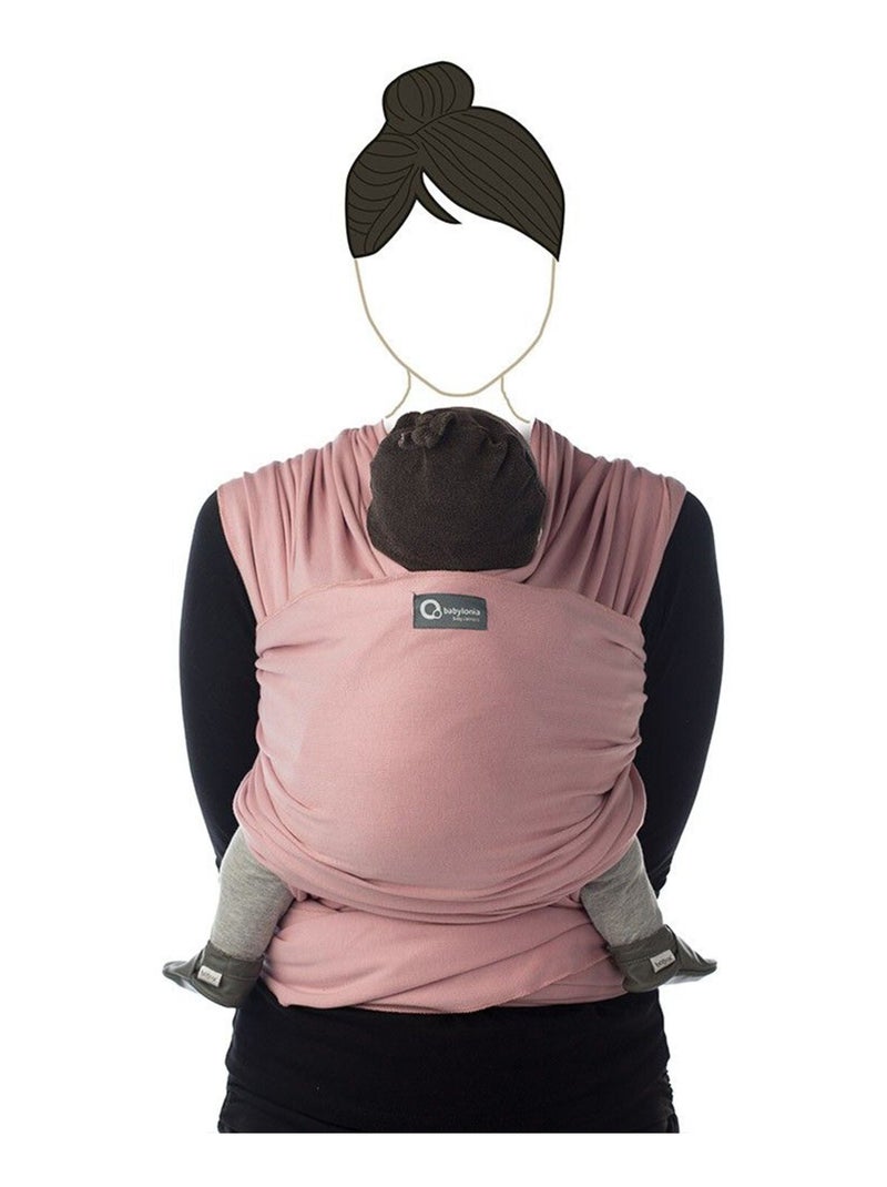 Babylonia | Écharpe de portage  Tricot Slen Rose clair - Kiabi