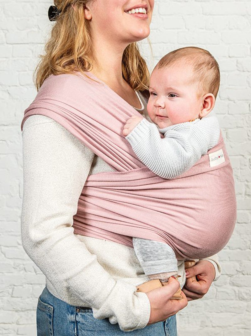 Babylonia | Écharpe de portage  Tricot Slen Rose clair - Kiabi