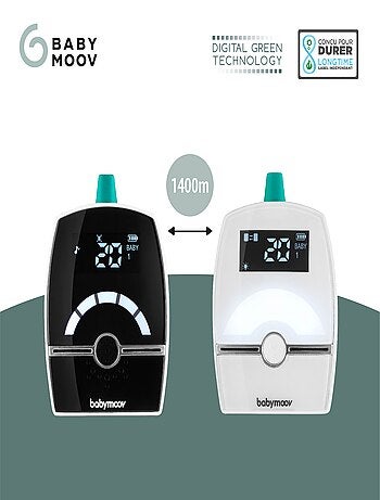 Babyphone Audio 1000m expert Care Babymoov - Blanc - Kiabi - 69.90€