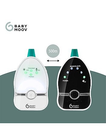 Babyphone Audio Easy Care - Veilleuse inclus - 500 mètres 'Babymoov'