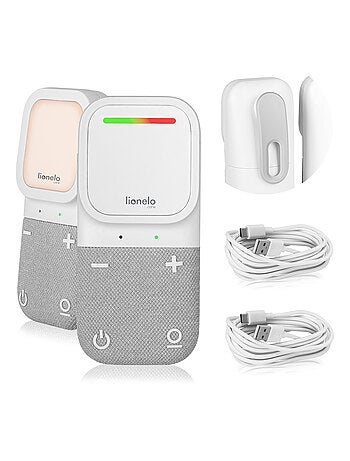 Babyphone audio LIONELO Babyline 2.2 - Communication bidirectionnelle - 12h sans fil