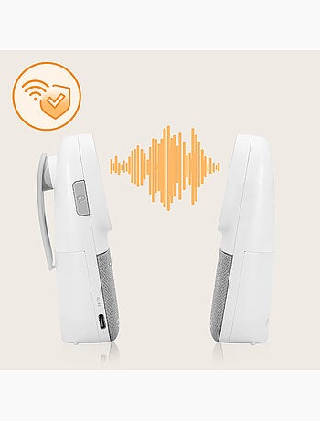 Babyphone audio LIONELO Babyline 2.2 - Communication bidirectionnelle - 12h sans fil