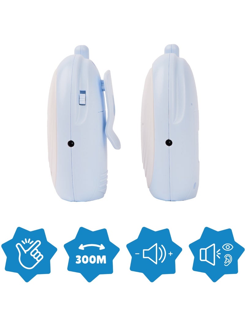 Babyphone Audio portée 300m 'Badabulle' Blanc - Kiabi