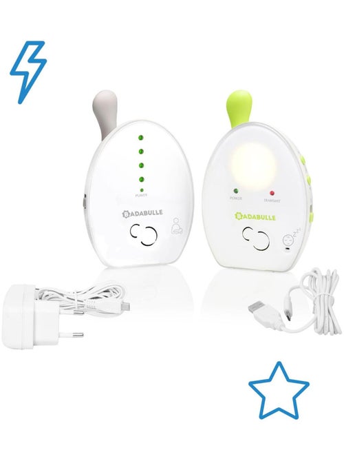 Babyphone Audio pour Bebe Baby Online 500m 'badabulle' - Kiabi