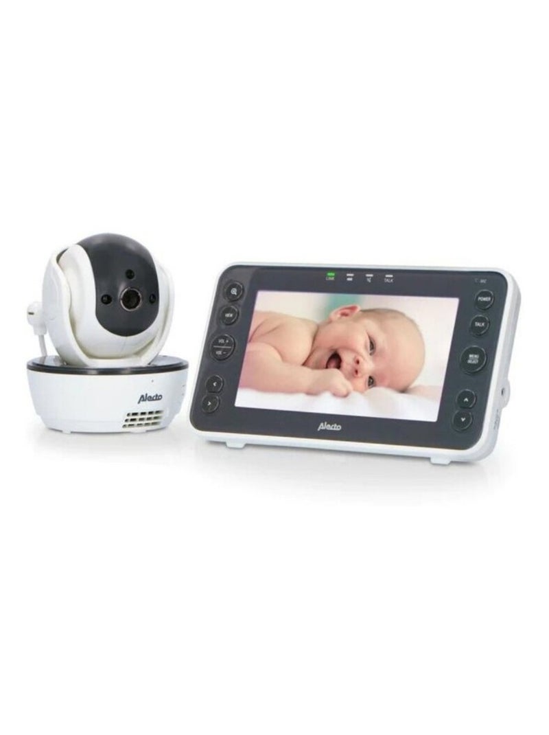 Babyphone avec caméra et écran couleur Noir - Kiabi