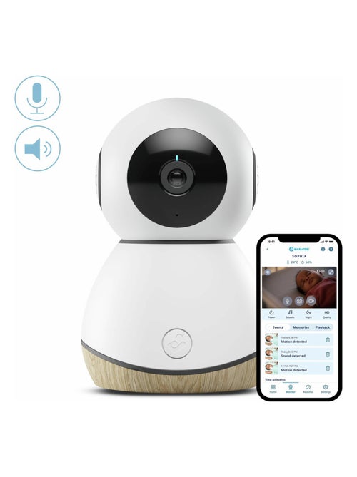 Babyphone Ecoute-bébé Vidéo See - Kiabi