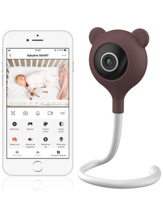 Babyphone LIONELO Babyline Smart - HD - WiFi - Audio Bidirectionnel - Vision nocturne - USB