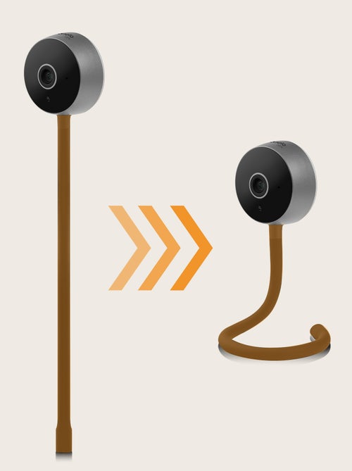 Babyphone LIONELO Babyline Smart - HD - WiFi - Audio Bidirectionnel - Vision nocturne - USB - Kiabi