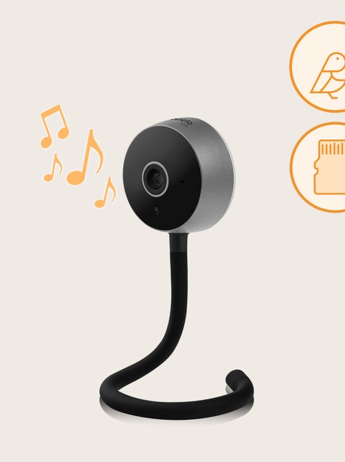 Babyphone LIONELO Babyline Smart - HD - WiFi - Audio Bidirectionnel - Vision nocturne - USB - Kiabi