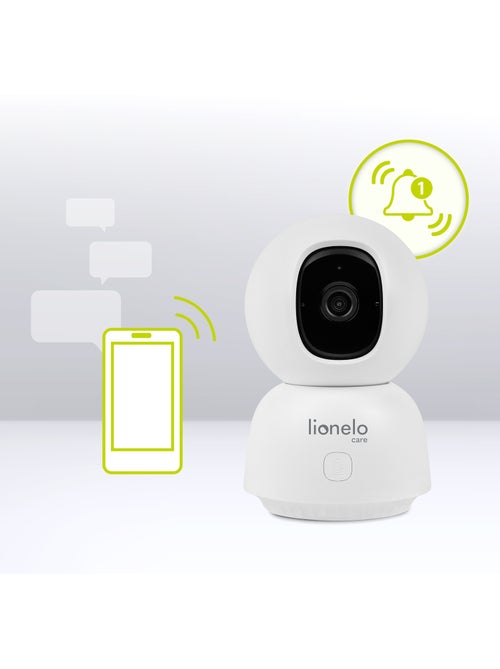Babyphone LIONELO Babyline View - HD - Audio Bidirectionnel - Vision nocturne - Kiabi