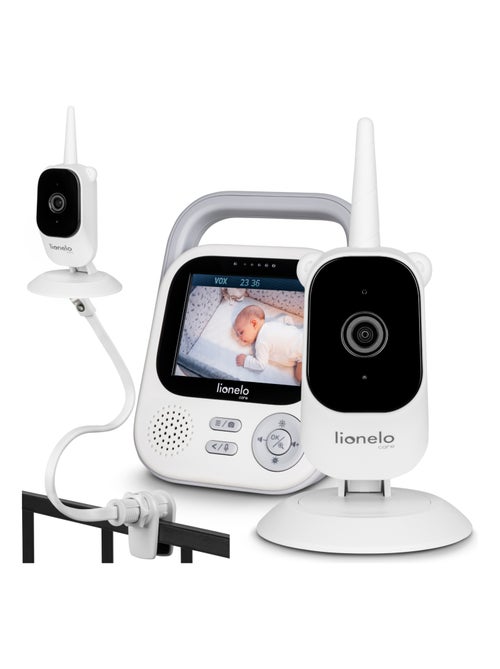 Babyphone sans fil avec fixation LIONELO Babyline 3.2 - Communication bidirectionnelle - Kiabi