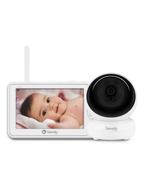 Babyphone video 360° - LIONELO Babyline 8.3 - Communication bidirectionnelle - Vision nocturne - Kiabi