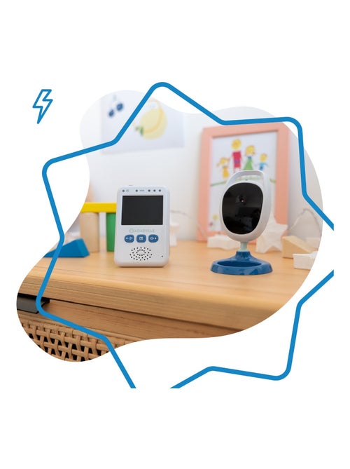 Babyphone Vidéo portée 250m 'Badabulle' - Kiabi