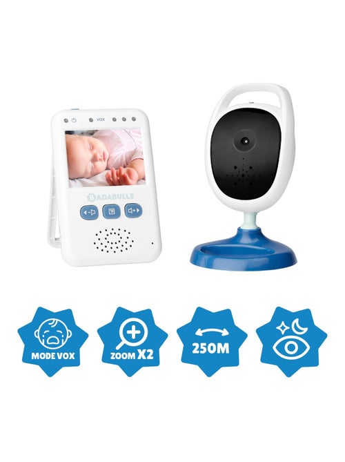 Babyphone Vidéo portée 250m 'Badabulle' - Kiabi