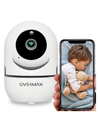 Babyphone vidéo sans fil OVERMAX Camspot 3.6 - WiFi - Full HD - Microphone et haut-parleur