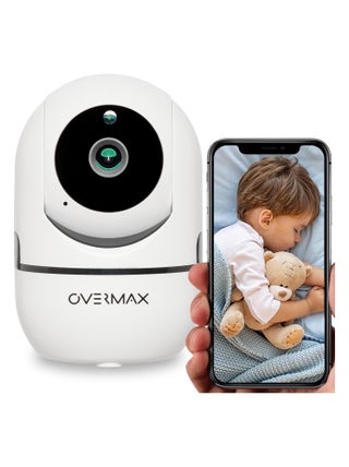 Babyphone vidéo sans fil OVERMAX Camspot 3.6 - WiFi - Full HD - Microphone et haut-parleur