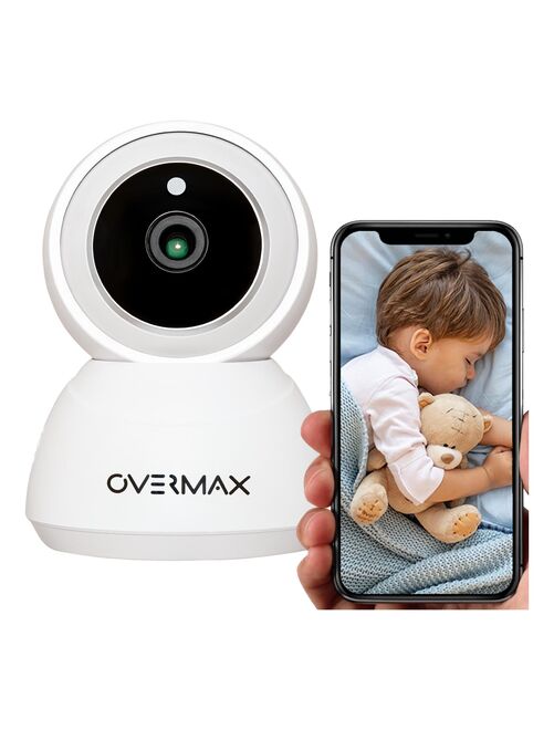 Babyphone vidéo sans fil OVERMAX Camspot 3.7 - WiFi - Full HD - Microphone et haut-parleur - Kiabi