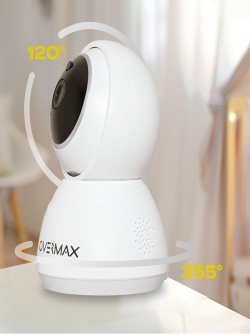 Babyphone vidéo sans fil OVERMAX Camspot 3.7 - WiFi - Full HD - Microphone et haut-parleur - Kiabi