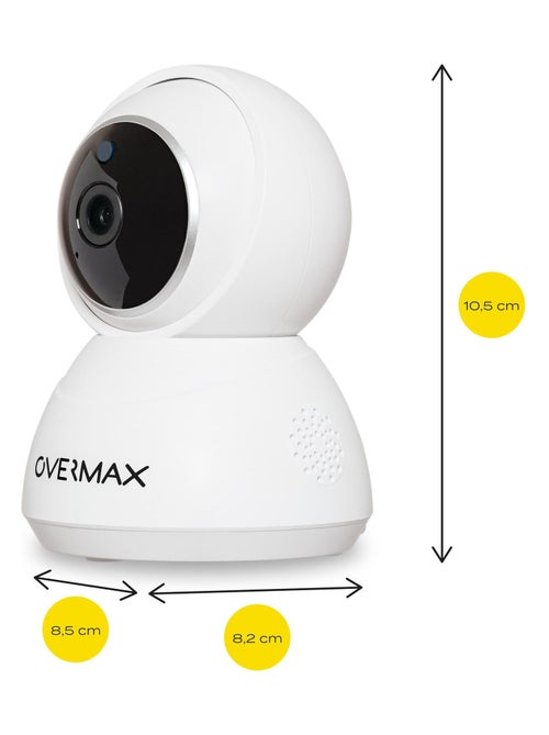 Babyphone vidéo sans fil OVERMAX Camspot 3.7 - WiFi - Full HD - Microphone et haut-parleur - Kiabi