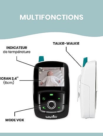 Caméra Additionelle Babyphone yoo See Babymoov - Blanc - Kiabi - 59.90€