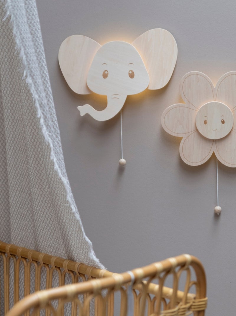 Baby's Only - Applique murale Eléphant Marron - Kiabi