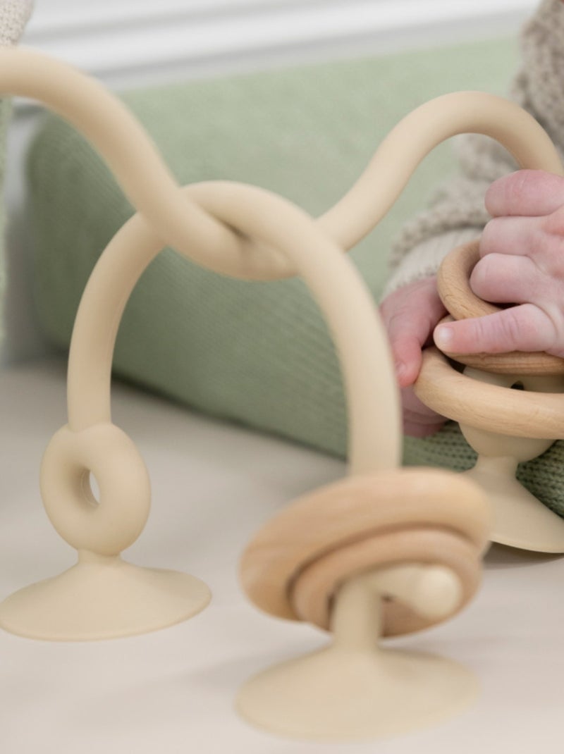 Baby's Only - Labyrinthe à perles en silicone Beige - Kiabi