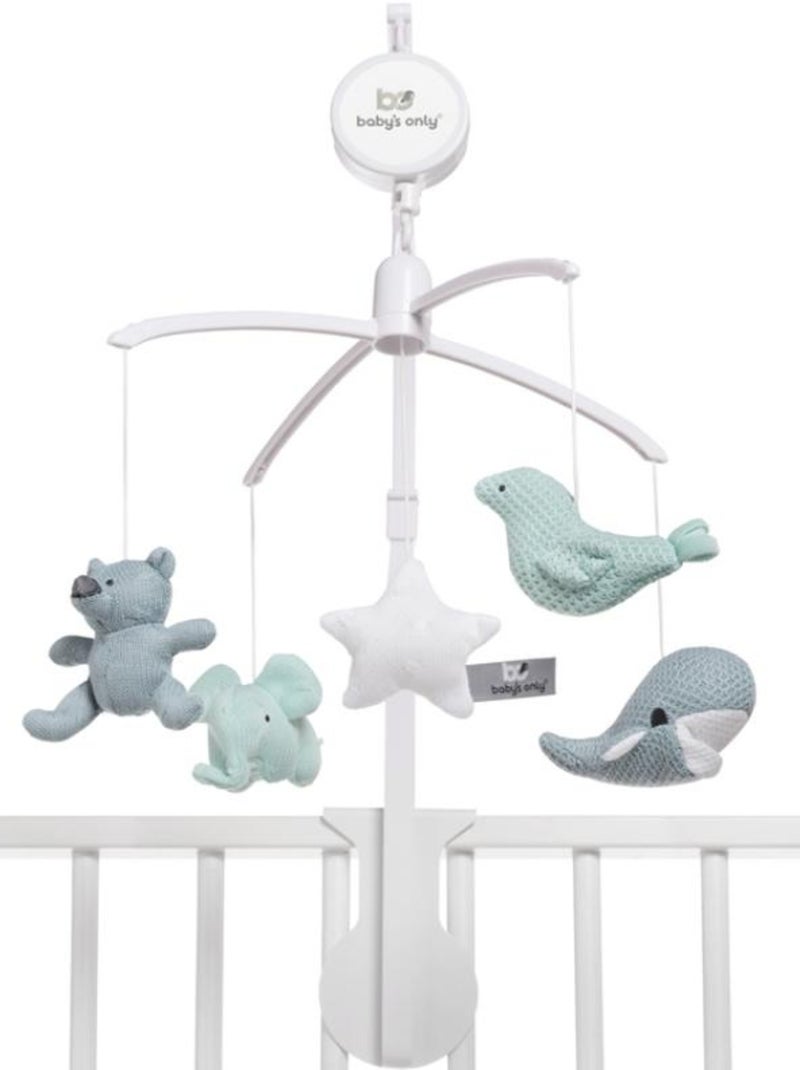 Baby's Only - Mobile musical animaux Vert d'eau - Kiabi