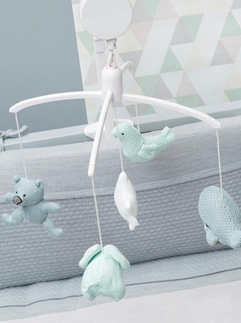 Baby's Only - Mobile musical animaux Vert d'eau - Kiabi