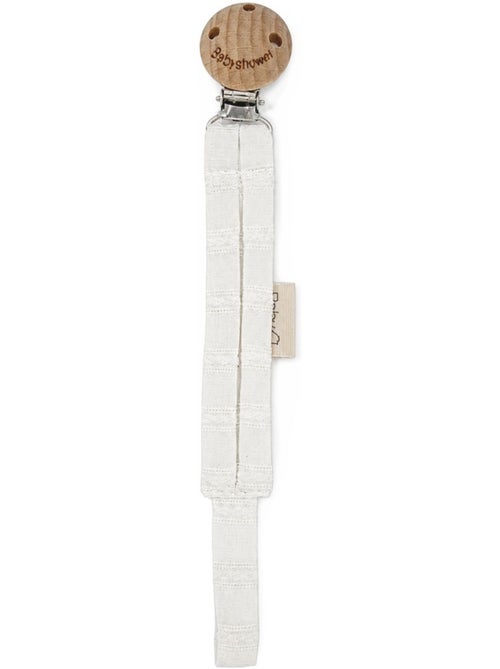 Babyshower - attache sucette wood - Kiabi Babyshower - attache sucette wood - Kiabi