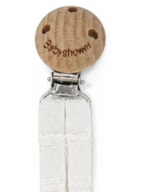 Babyshower - attache sucette wood - Kiabi Babyshower - attache sucette wood - Kiabi