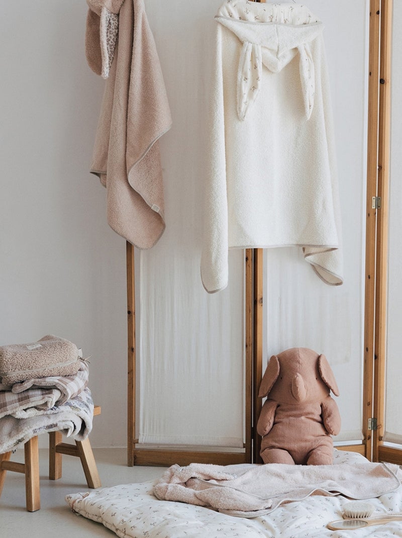 Babyshower - Cape de bain Bunny Ecru - Kiabi