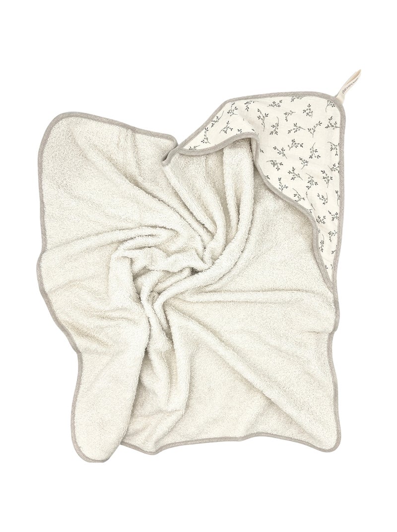 Babyshower - Cape de bain Ecru - Kiabi