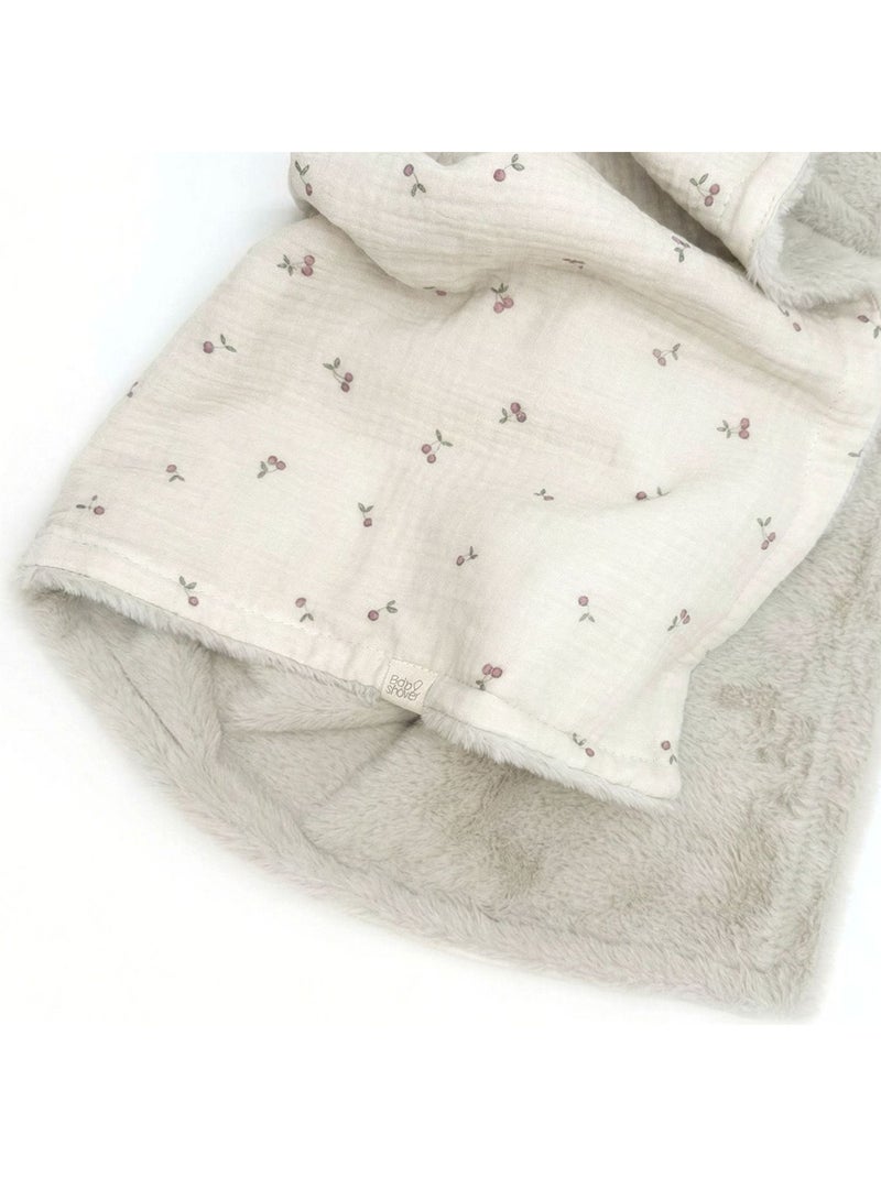 Babyshower - couverture polaire Blanc - Kiabi