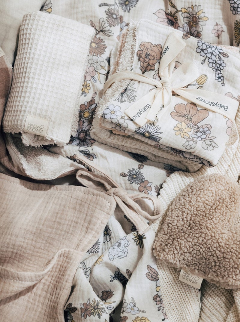Babyshower - Couverture polaire Ecru - Kiabi