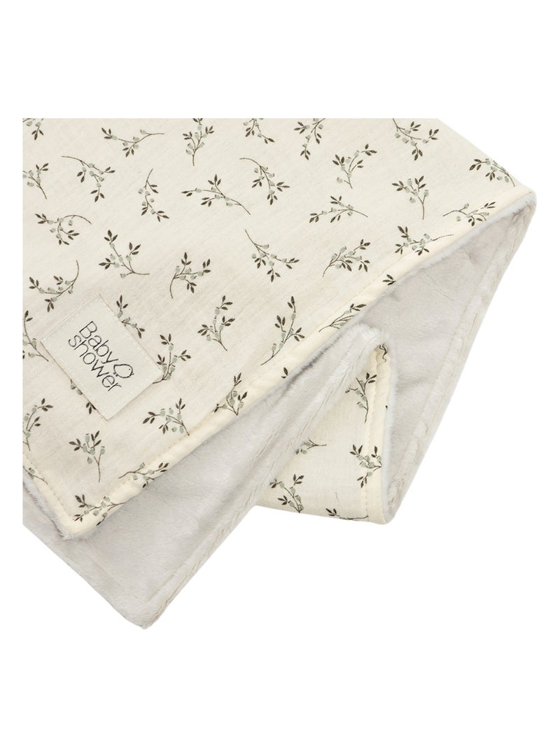 Babyshower - Couverture polaire Ecru - Kiabi