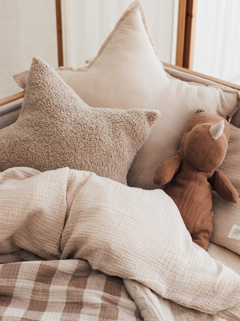 Babyshower - Couverture polaire Marron - Kiabi