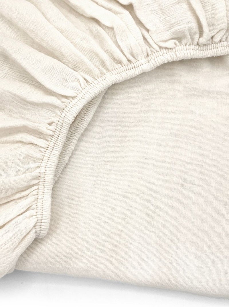 Babyshower - Drap housse Ecru - Kiabi
