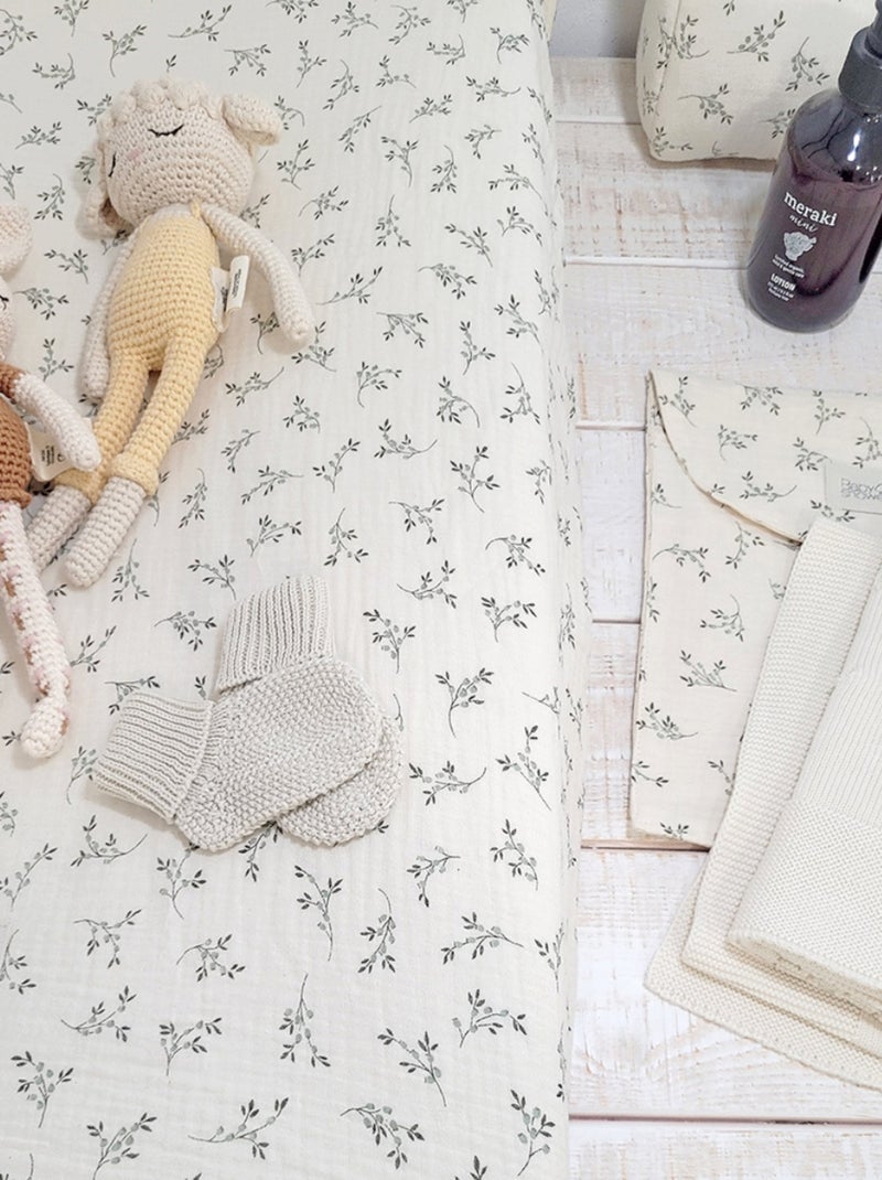 Babyshower - Housse de matelas à langer Ecru - Kiabi