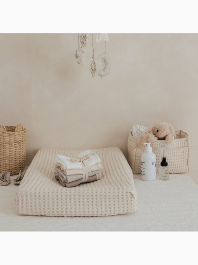 Babyshower - housse de matelas à langer Ecru - Kiabi