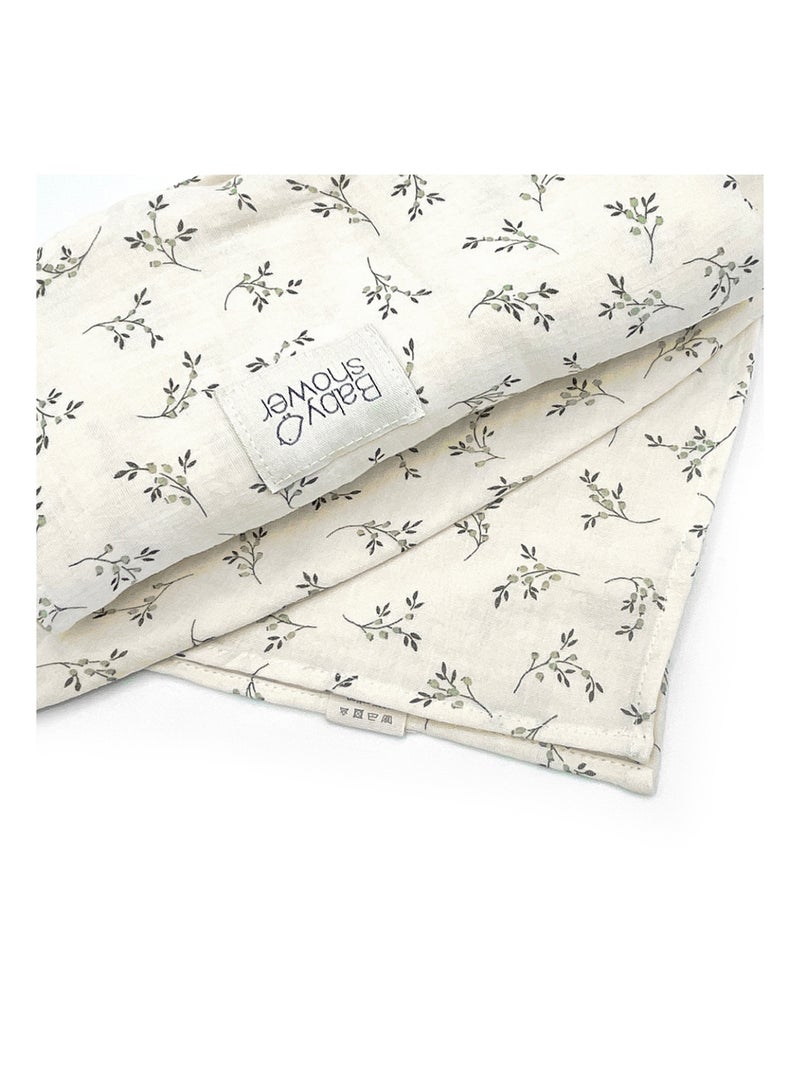 Babyshower - Lot de 2 langes Minimax Ecru - Kiabi